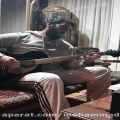 عکس تکنوازی گیتار آکوستیک توسط محمد صابر
