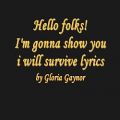 عکس Gloria Gaynor - I Will Survive with Lyrics (on screen)