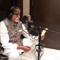 عکس آهنگ هندی با اجرای آمیتاب باچان به صورت زنده در استودیو