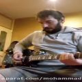 عکس تکنوازی گیتار الکتریک توسط محمدصابر