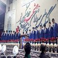 عکس اجرای گروه سرود صابرین قهدریجان در اجلاسیه شهدای خط شکن ایمانشهر