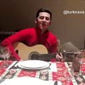 عکس آهنگ تورکی زیبا با گیتار از خواننده باکویی