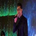 عکس اجرای زنده موسیقی توسط خواننده بنام کشورحجت اشرف زاده
