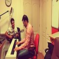عکس پیانو و گیتار ارمنی، امیر فتحی و محمد افشانی