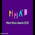 عکس IU برنده جایزه Best R and B soul مراسم Melon Music
