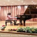 عکس اجرای پیانوی یاسمین یادگاری