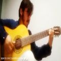 عکس استاد گیتار آکوستیک - آموزشگاه زاویه - امیر احمدی خلج