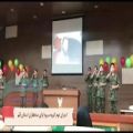 عکس گزارش تصویری اجرای گروه سرود آوای منتظران در یادواره شهید مدافع حرم مهدی ایمانی
