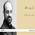 عکس زائر بهار حافظ - آلبوم تک ترانه ها - محمد اصفهانی