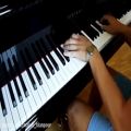 عکس پیانو آهنگ دختر فوق العاده از (Anna Naklab feat - Piano Super girl) آموزش پیانو