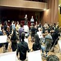 عکس تمرین ارکستر ملی ایران برای اجرای آئینی با عنوان حدیث سرفرازی