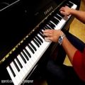 عکس پیانو آهنگ زیبای بوسه باران اثر یروما (Piano Kiss The Rain - Yiruma) آموزش پیانو