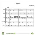 عکس پارتیتور آهنگ (ameno) برای ارکستر کلاسیک