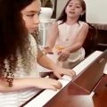 عکس همنوازی پیانو و آواز کودکان- آموزشگاه موسیقی هنر ایران زمین (گیشا)
