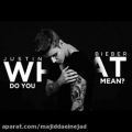 عکس آهنگ Justin Bieber به نام What Do You Mean