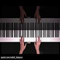 عکس پیانو نوازی آهنگ عشق دروغین از گروه بی تی اس (Piano Fake Love - BTS)