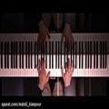 عکس پیانو آهنگ ژاپنی جین پوش از دانیل سزار (Piano Japanese Denim - Daniel Caesar)