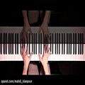 عکس پیانو نوازی آهنگ اسلاید از کالوین هریس (Piano Slide - Calvin Harris) آموزش پیانو