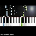 عکس پیانو آهنگ ترکی ببخشید از (Piano Sarıl Bana - Öykü Gürman) آموزش پیانو
