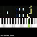 عکس پیانو آهنگ ترکی استانبولی (Piano ERİK SATİE) آموزش پیانو ترکی