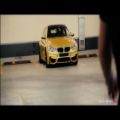 عکس دریفت بازی با BMW M4 طلایی + موزیک باحال