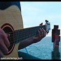 عکس اجرای مویسقی متن فیلم دزدان دریایی کاراییب با گیتار