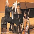 عکس لحظات غیرمنتظره اجرای موسیقی کلاسیک : افتادن پارتیتور و درماندن نوازنده