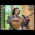 عکس عاشیق ایرانی (محبوب خلیلی) در تلویزیون جمهوری آذربایجان