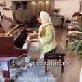 عکس لحظات شیرین اثر استاد شهرداد روحانی پیانیست غزال اخوندزاده