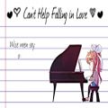 عکس 【Doki Doki Literature Club】Can’t Help Falling in Love (کاور مونیکا)
