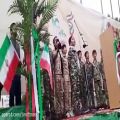 عکس گروه سرود شهید پایدار در مراسم ۲۲ بهمن در جیرفت
