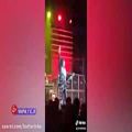 عکس آتش گرفتن خواننده آمریکایی روی صحنه اجرا