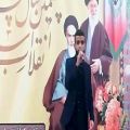 عکس اجرای خواننده حماسی و ارزشی آرمین کرم پور ، آهنگ آل سعود (آل سقوط) راهپیمایی ۲۲