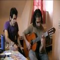 عکس اجرای اهنگ (چی بگم که)محسن یگانه با گیتار