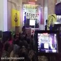 عکس اجرای گروه سرود فاطمیون در سوریه
