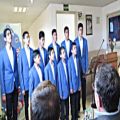عکس اجرای زنده گروه سرود مدافعان حرم خمینی شهر