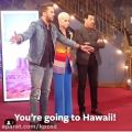 عکس واکنش کیتی پری وقتی میفهمه قراره واسه ضبط امریکن ایدل برن هاوایی