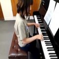 عکس پیانو - قطعه زیبای secret garden از اریسا نیکفر 11ساله