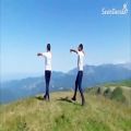 عکس رقص آذربایجانی گروه سوین در گردنه حیران