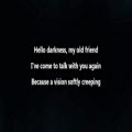 عکس Disturbed - The Sound Of Silence [Lyrics Video]