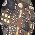 عکس iPhone 4 USB power chip reballing