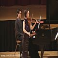 عکس Debussy Clair de lune. Mari Lee, violin Dina Vainshtein, piano