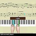 عکس پیانو آهنگ زیبای خاطرات (Learn Piano Song The Memories) آموزش پیانو ایرانی