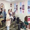 عکس تمرین درس اجرای صحنه ای - كنسرواتوار موسیقی تهران