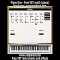 عکس Piano One - Free VST synth (piano) - vstplanet.com