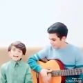 عکس خواندن آهنگ توسط دو خواننده کودک و نوجوان