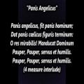 عکس Panis Angelicus Latin LYRICS WORDS BEST FAVORITE SING ALONG