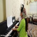 عکس قصه گل و تگرگ نوازندگی پیانو توسط آیلار علیزاده