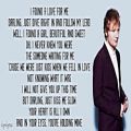 عکس Ed Sheeran - Perfect - Lyrics / متن آهنگ