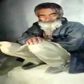 عکس آهنگ غمگین جوانی گوش کنید از یک پیر مرد آفغانی